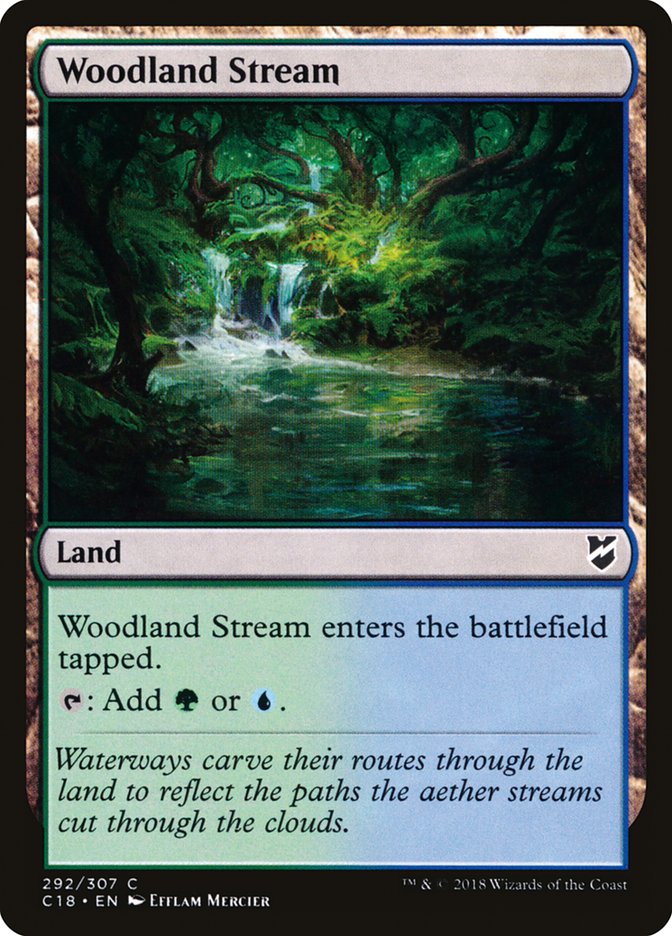 Woodland Stream [Commander 2018] | North Valley Games