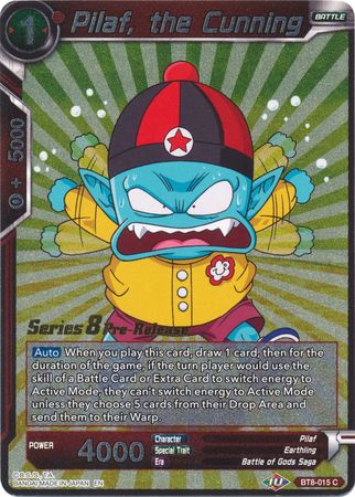 Pilaf, the Cunning (BT8-015_PR) [Malicious Machinations Prerelease Promos] | North Valley Games