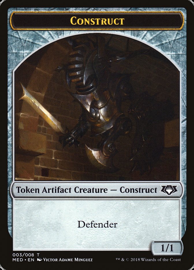 Construct Token (3) [Mythic Edition Tokens] | North Valley Games