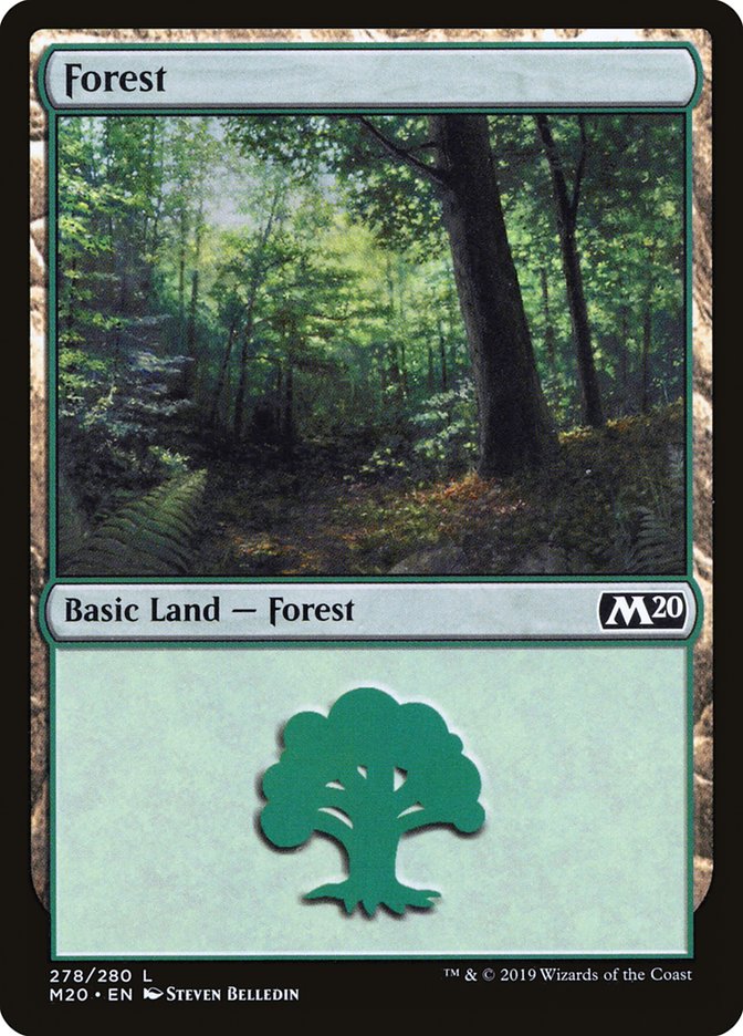 Forest (278) [Core Set 2020] | North Valley Games