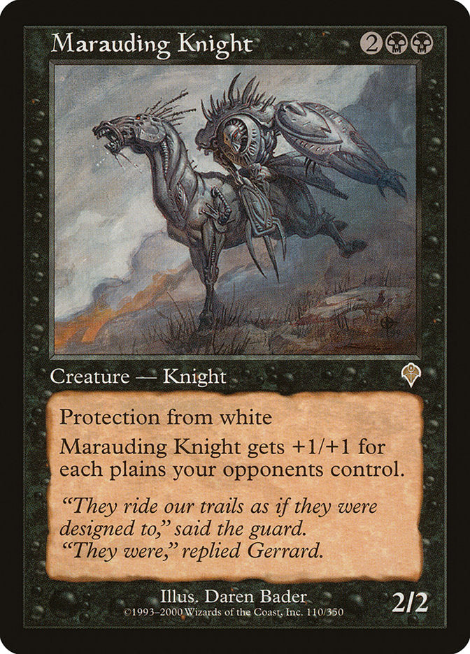 Marauding Knight [Invasion] | North Valley Games