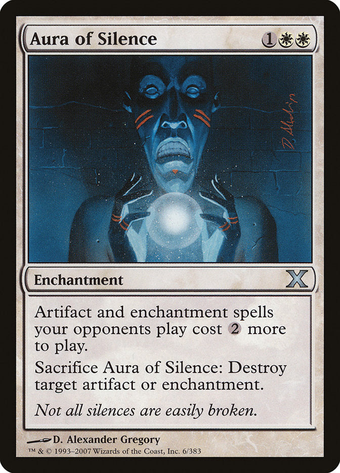 Aura of Silence [Tenth Edition] | North Valley Games