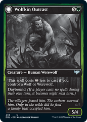 Wolfkin Outcast // Wedding Crasher [Innistrad: Double Feature] | North Valley Games
