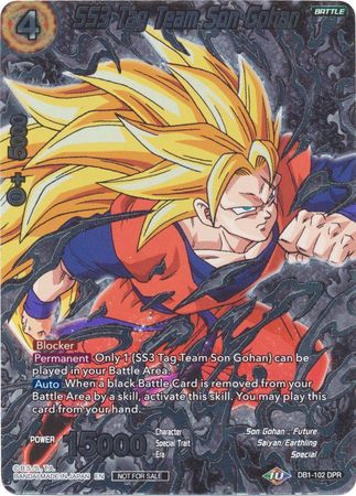 SS3 Tag Team Son Gohan (Vicious Rejuvenation Revival Pack) (DB1-102) [Promotion Cards] | North Valley Games