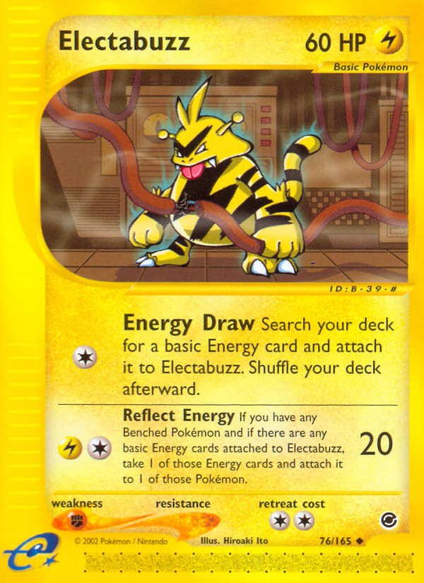 Electabuzz (76/165) [Expedition: Base Set] | North Valley Games