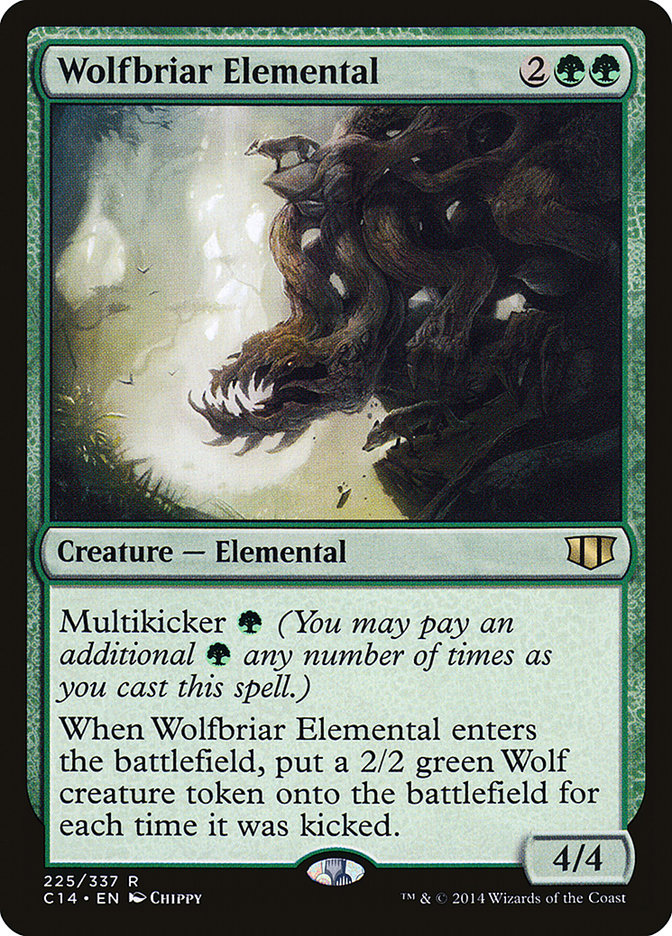 Wolfbriar Elemental [Commander 2014] | North Valley Games
