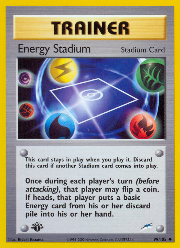 Energy Stadium (99/105) [Neo Destiny 1st Edition] | North Valley Games