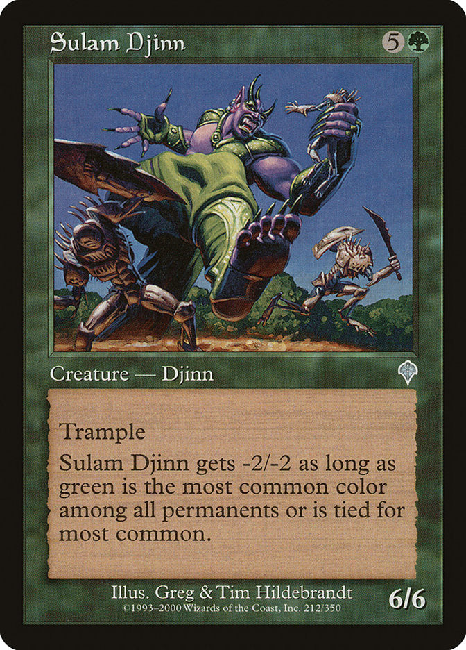Sulam Djinn [Invasion] | North Valley Games