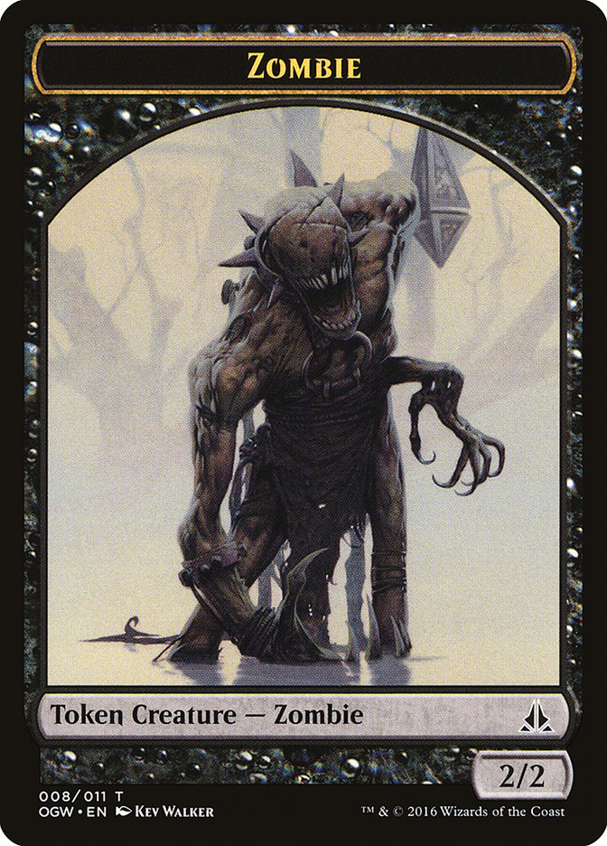 Zombie Token [Oath of the Gatewatch Tokens] | North Valley Games