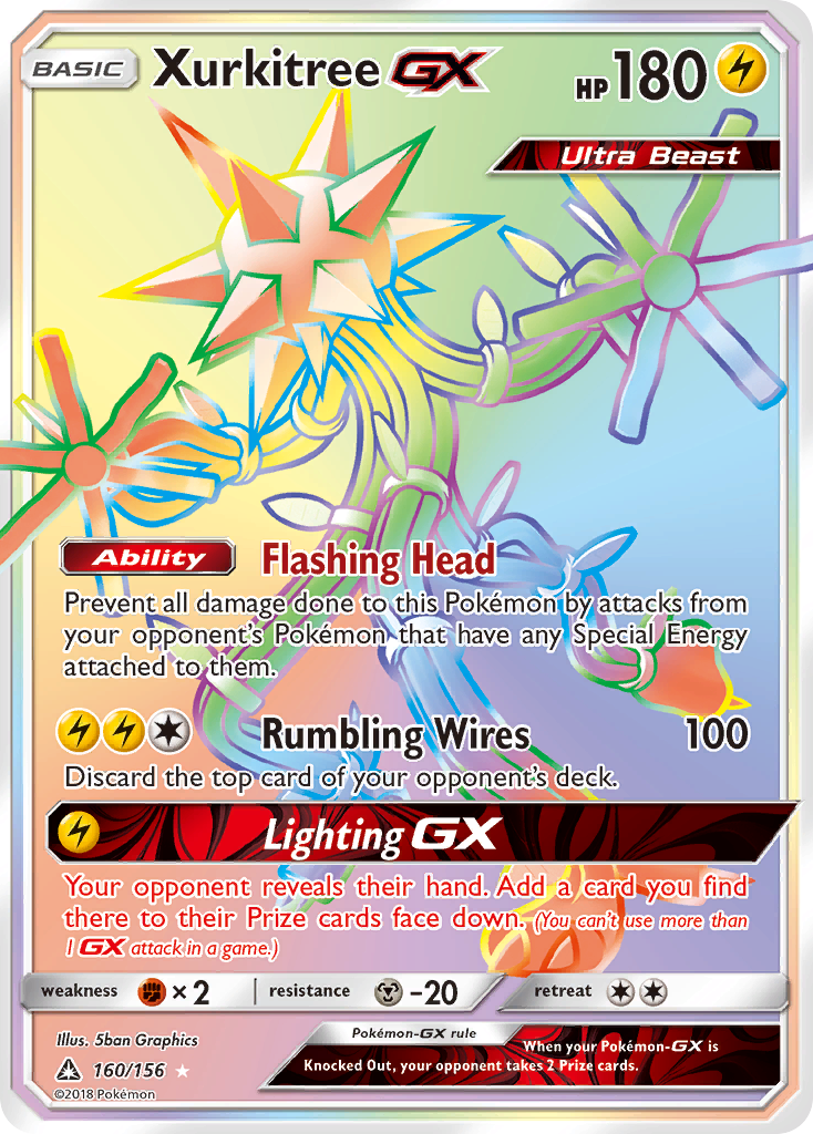 Xurkitree GX (160/156) [Sun & Moon: Ultra Prism] | North Valley Games