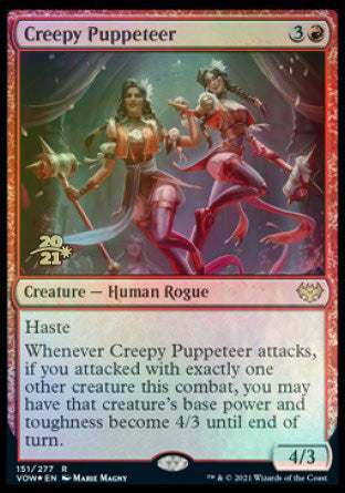Creepy Puppeteer [Innistrad: Crimson Vow Prerelease Promos] | North Valley Games