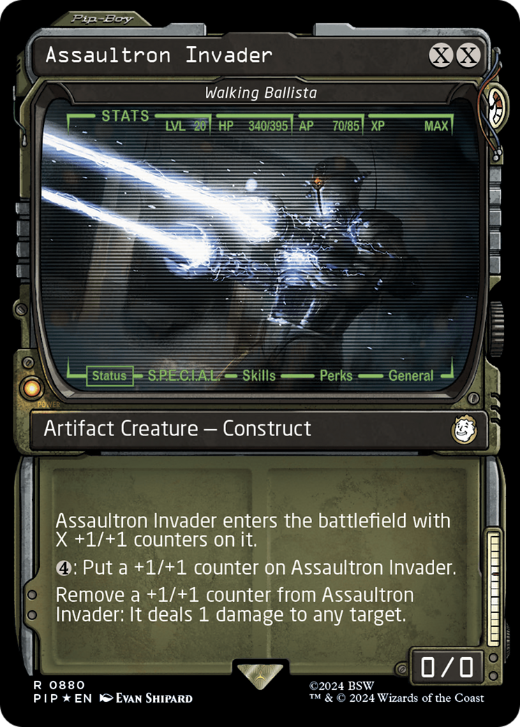 Assaultron Invader - Walking Ballista (Surge Foil) [Fallout] | North Valley Games