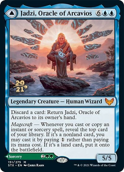 Jadzi, Oracle of Arcavios // Journey to the Oracle [Strixhaven: School of Mages Prerelease Promos] | North Valley Games