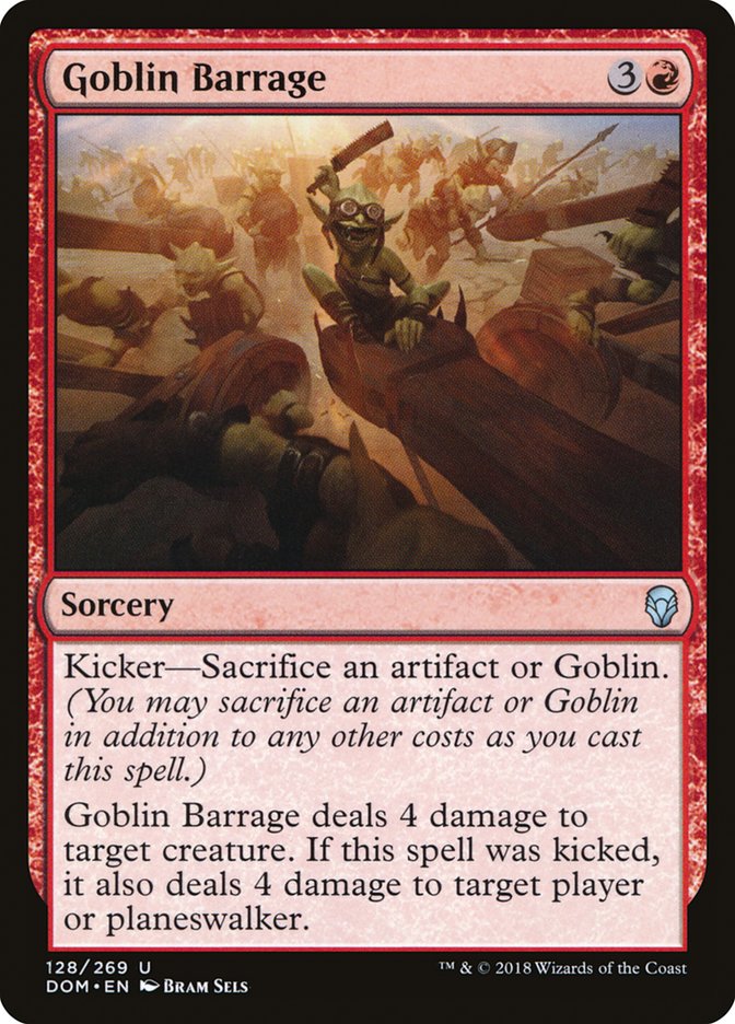 Goblin Barrage [Dominaria] | North Valley Games