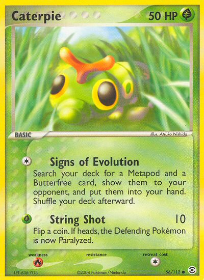 Caterpie (56/112) [EX: FireRed & LeafGreen] | North Valley Games