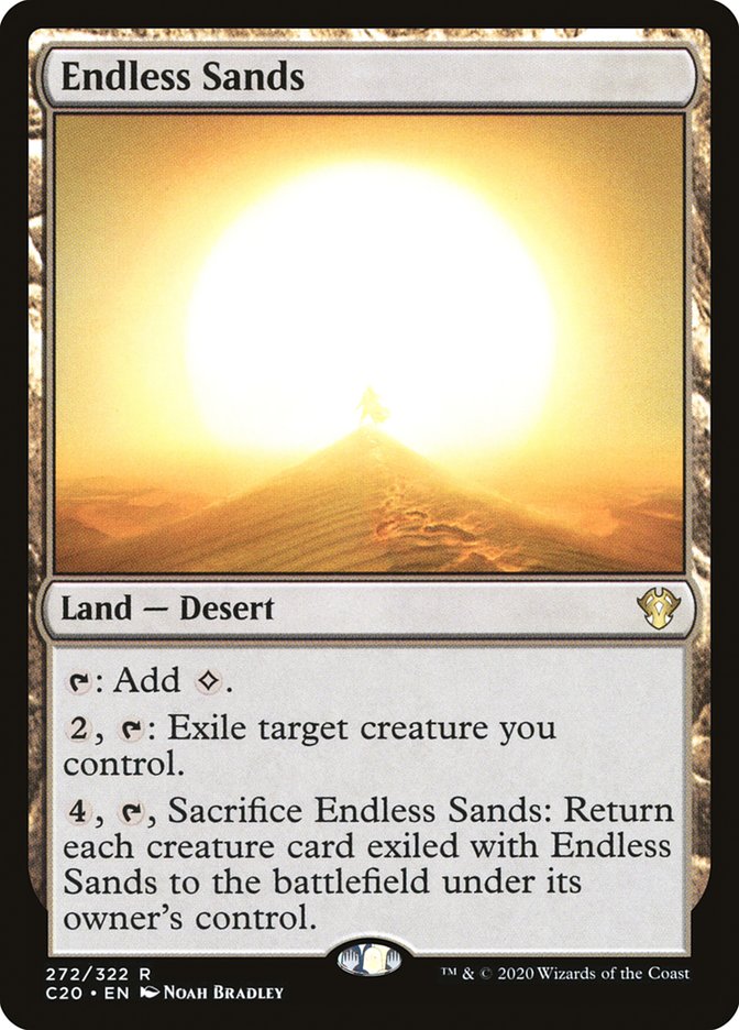 Endless Sands [Commander 2020] | North Valley Games