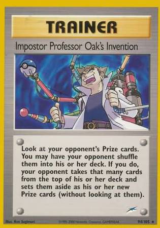 Impostor Professor Oak's Invention (94/105) [Neo Destiny Unlimited] | North Valley Games