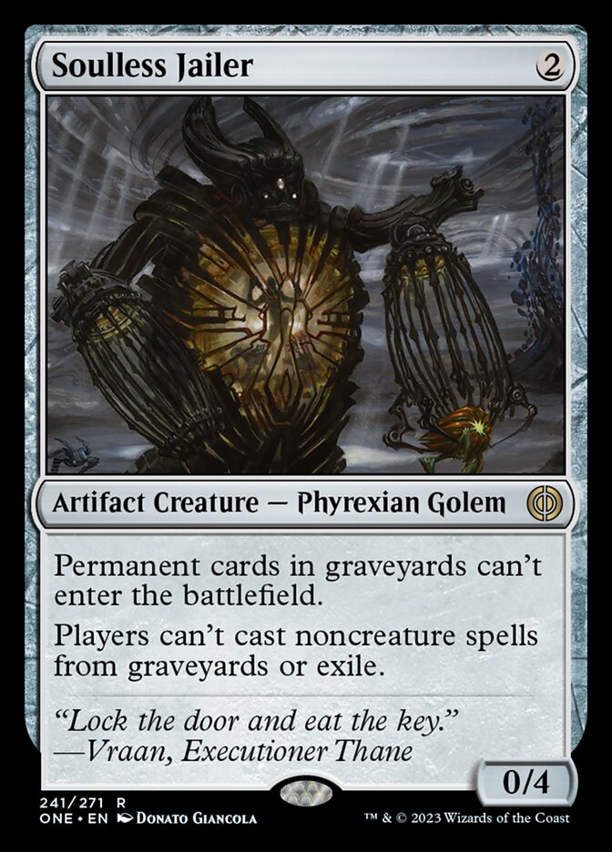 Soulless Jailer [Phyrexia: All Will Be One] | North Valley Games