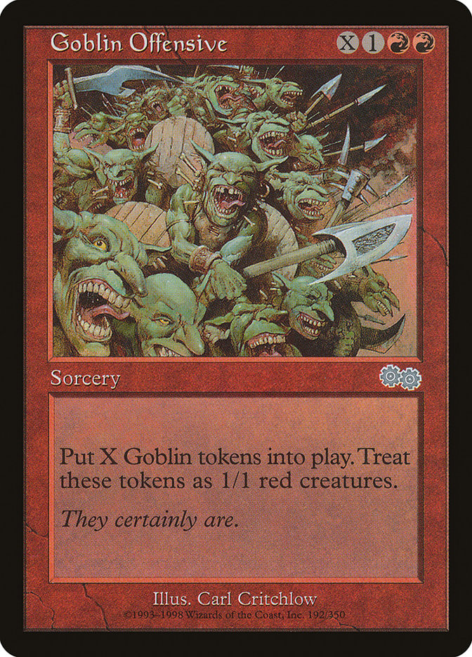 Goblin Offensive [Urza's Saga] | North Valley Games