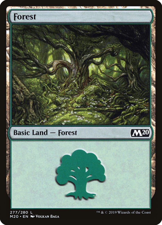 Forest (277) [Core Set 2020] | North Valley Games