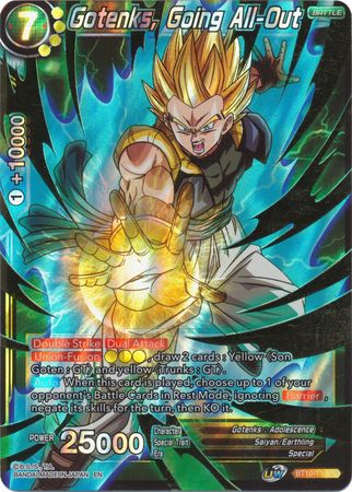 Gotenks, Going All-Out (BT10-110) [Rise of the Unison Warrior 2nd Edition] | North Valley Games