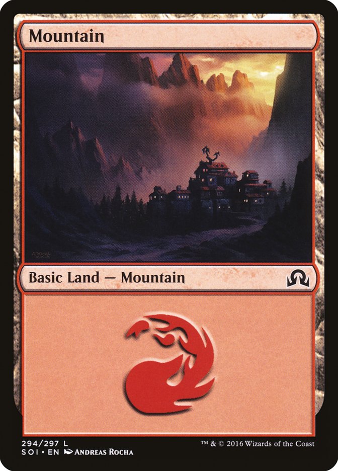 Mountain (294) [Shadows over Innistrad] | North Valley Games