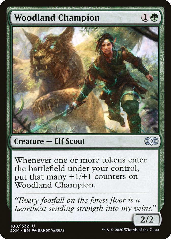 Woodland Champion [Double Masters] | North Valley Games