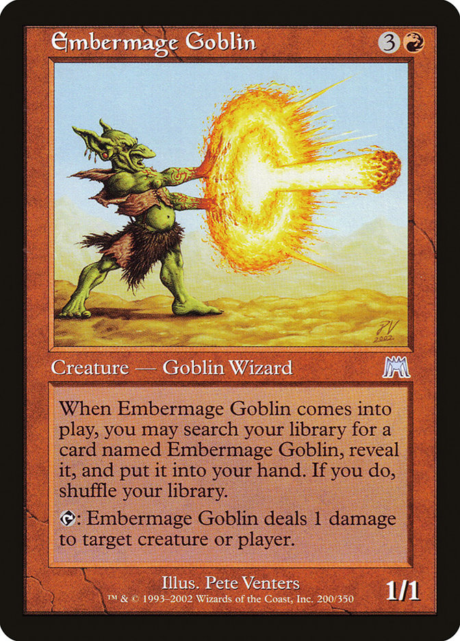 Embermage Goblin [Onslaught] | North Valley Games