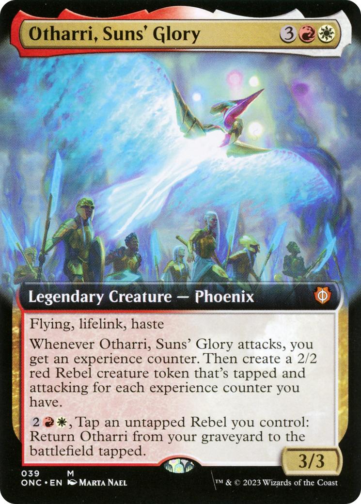 Otharri, Suns' Glory (Extended Art) [Phyrexia: All Will Be One Commander] | North Valley Games