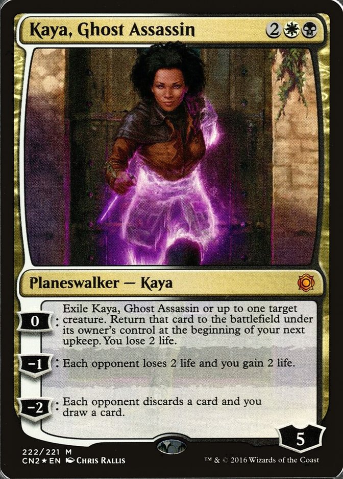 Kaya, Ghost Assassin (222/221) [Conspiracy: Take the Crown] | North Valley Games