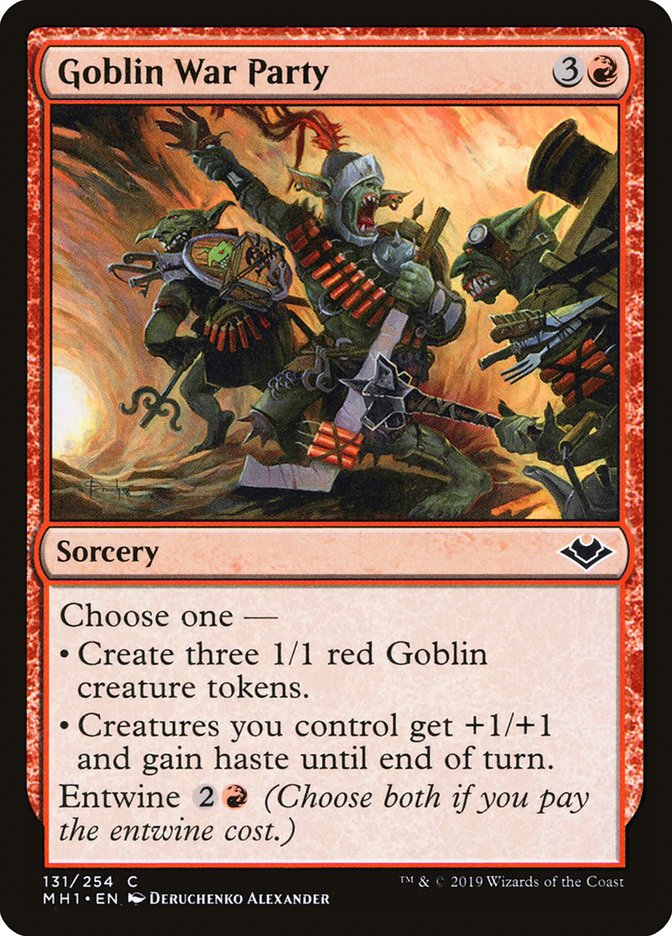 Goblin War Party [Modern Horizons] | North Valley Games