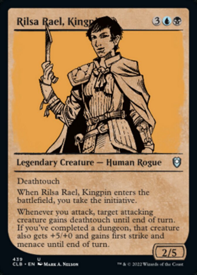 Rilsa Rael, Kingpin (Showcase) [Commander Legends: Battle for Baldur's Gate] | North Valley Games