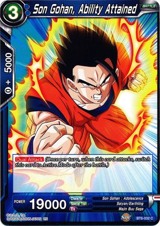 Son Gohan, Ability Attained (BT6-032) [Destroyer Kings] | North Valley Games