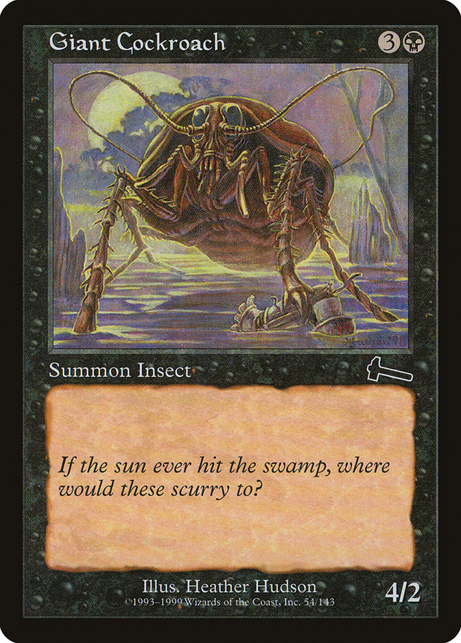Giant Cockroach [Urza's Legacy] | North Valley Games