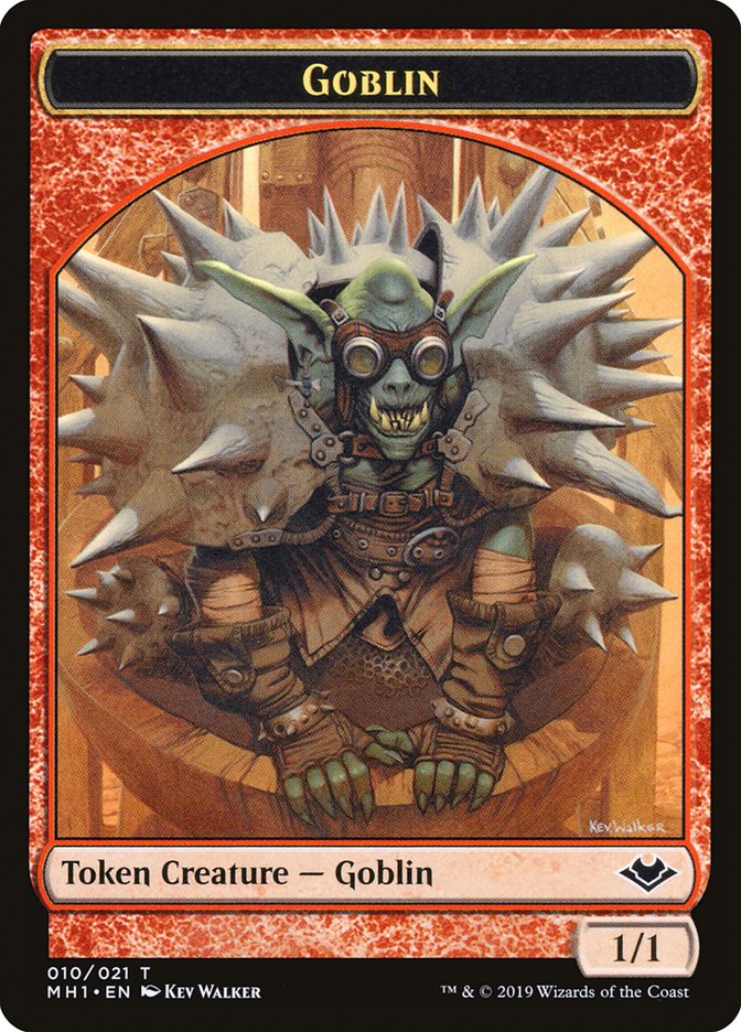 Elemental (009) // Goblin Double-Sided Token [Modern Horizons Tokens] | North Valley Games