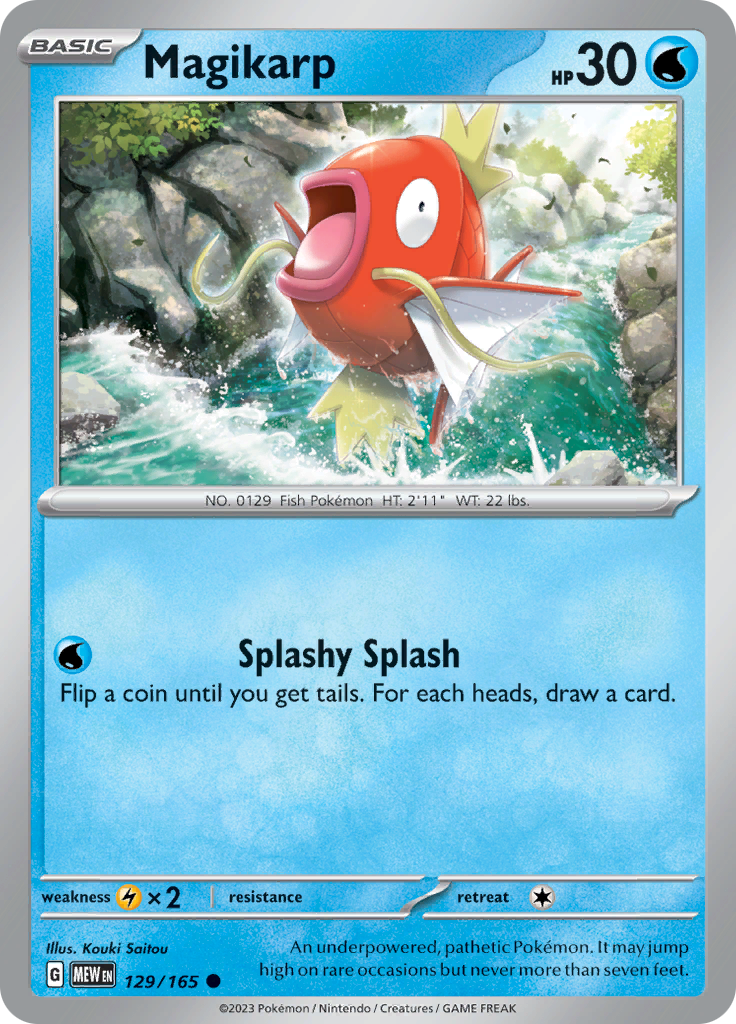 Magikarp (129/165) [Scarlet & Violet: 151] | North Valley Games