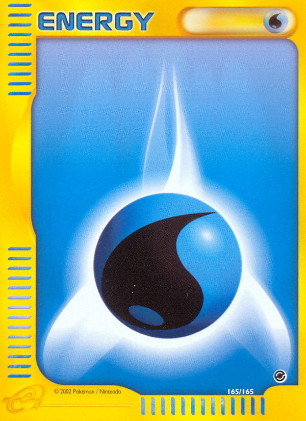 Water Energy (165/165) [Expedition: Base Set] | North Valley Games