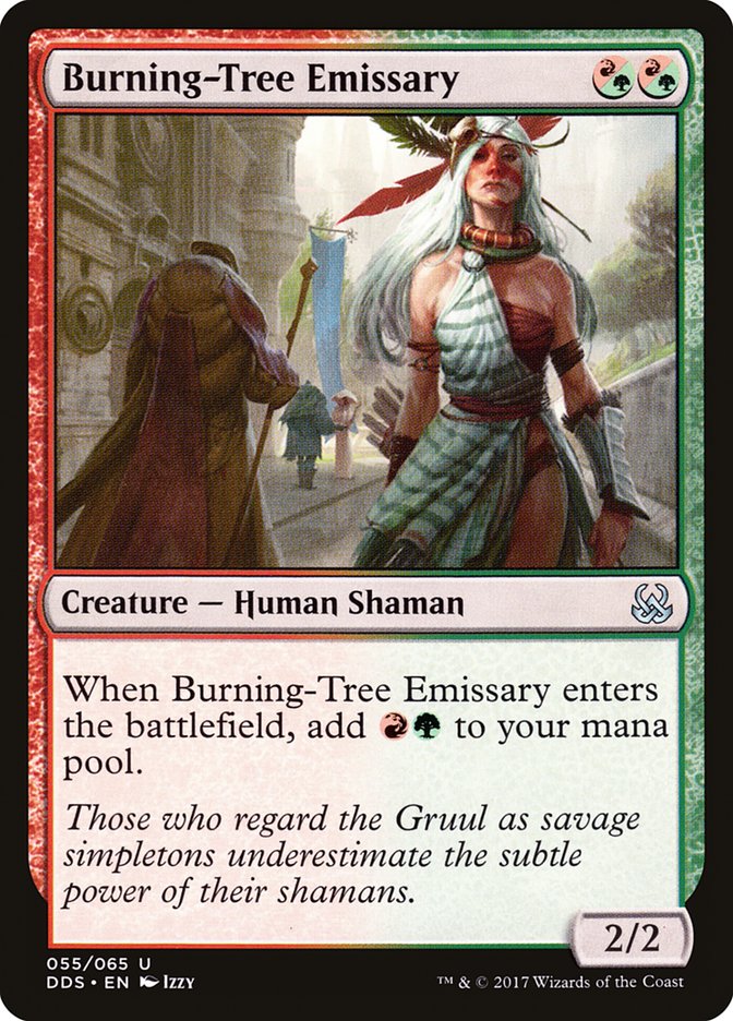Burning-Tree Emissary [Duel Decks: Mind vs. Might] | North Valley Games