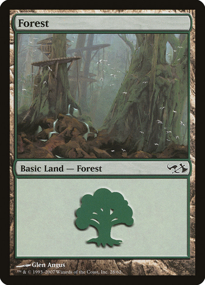 Forest (28) [Duel Decks: Elves vs. Goblins] | North Valley Games