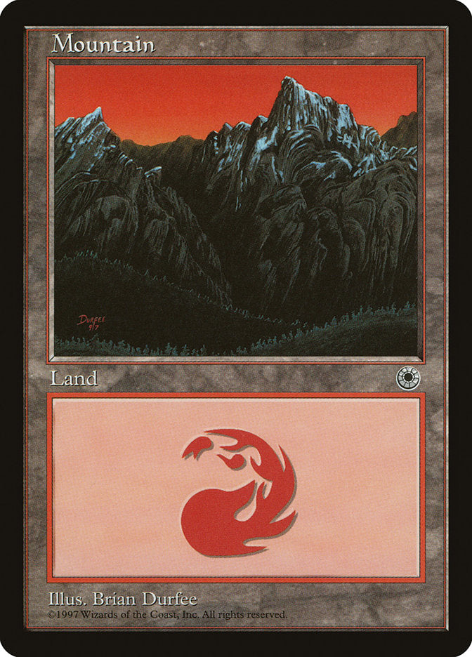 Mountain (9/7 Signature / Peak on Left) [Portal] | North Valley Games
