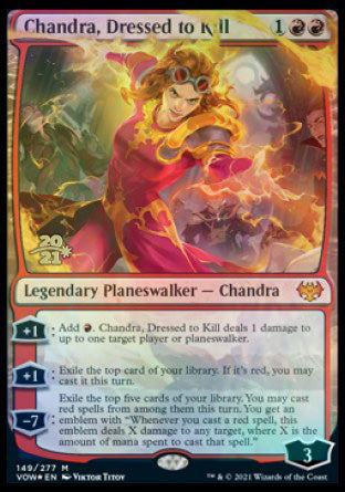 Chandra, Dressed to Kill [Innistrad: Crimson Vow Prerelease Promos] | North Valley Games