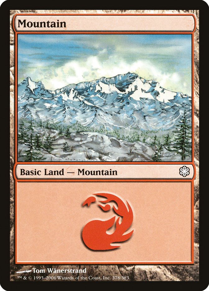 Mountain (378) [Coldsnap Theme Decks] | North Valley Games