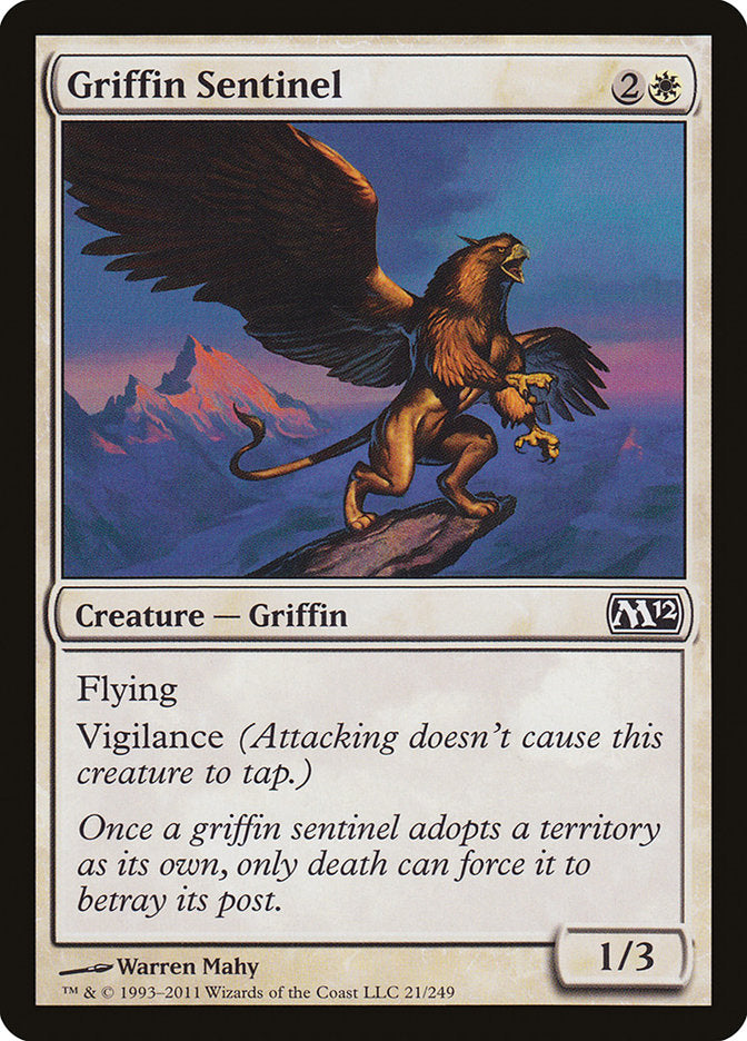Griffin Sentinel [Magic 2012] | North Valley Games