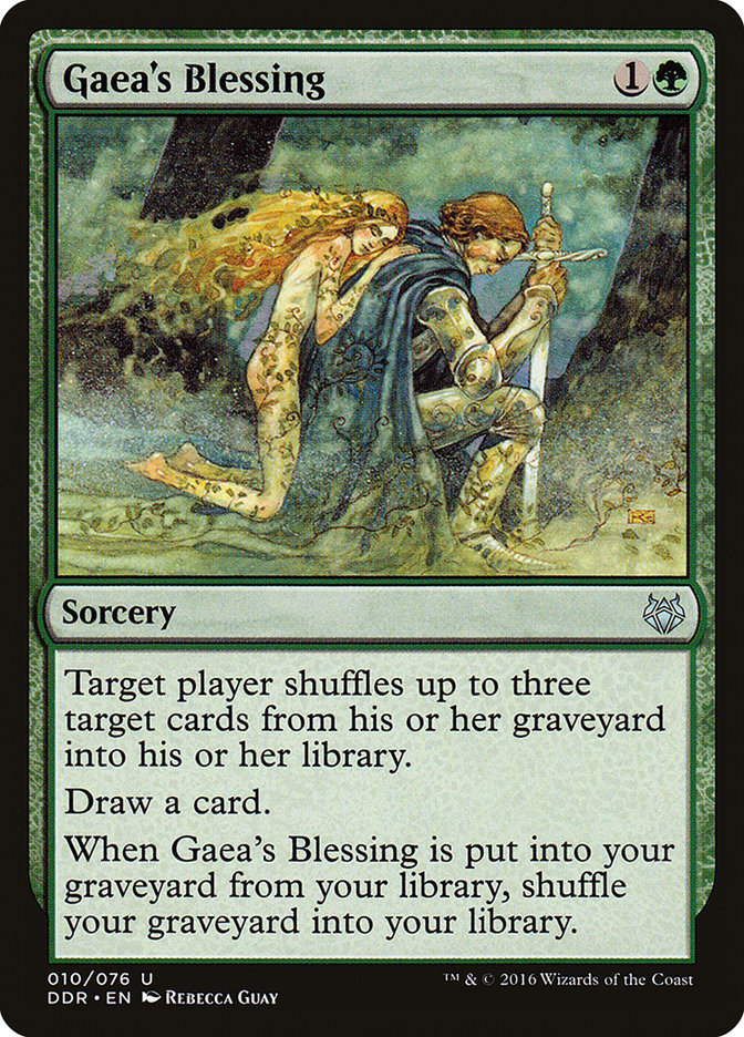 Gaea's Blessing [Duel Decks: Nissa vs. Ob Nixilis] | North Valley Games