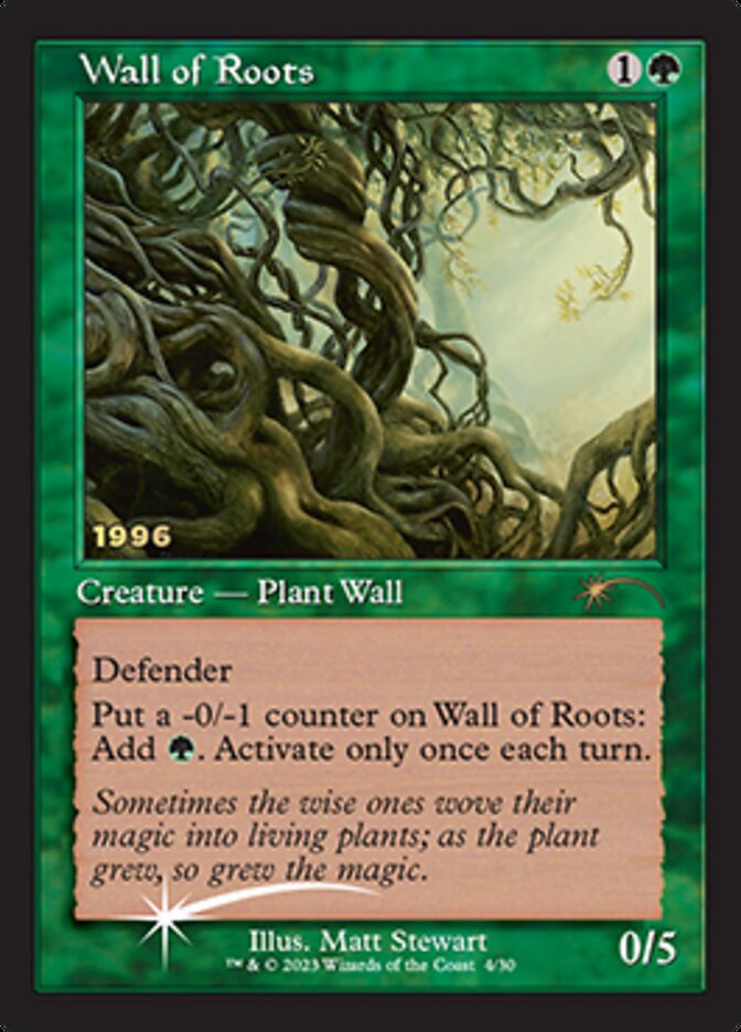 Wall of Roots [30th Anniversary Promos] | North Valley Games