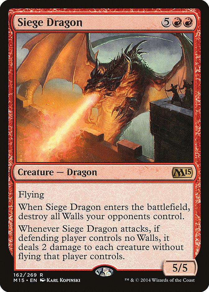 Siege Dragon [Magic 2015] | North Valley Games