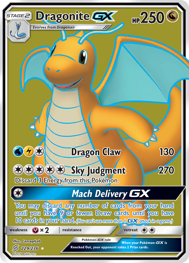 Dragonite GX (229/236) [Sun & Moon: Unified Minds] | North Valley Games