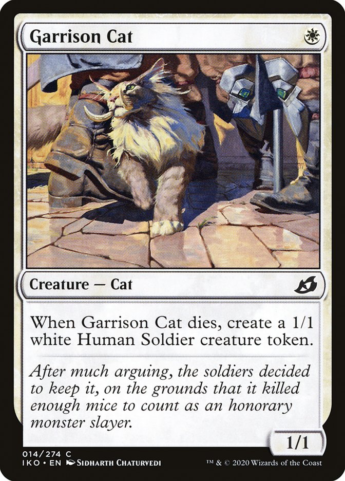 Garrison Cat [Ikoria: Lair of Behemoths] | North Valley Games