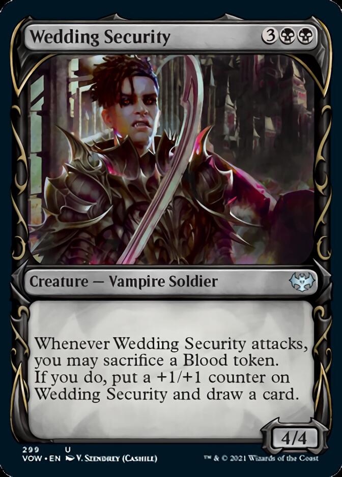Wedding Security (Showcase Fang Frame) [Innistrad: Crimson Vow] | North Valley Games