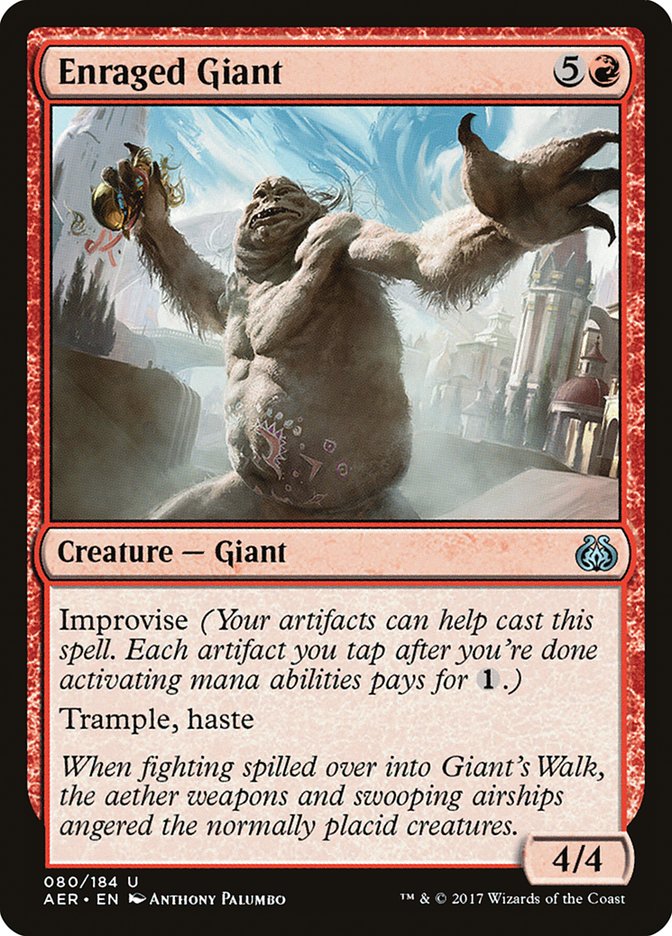 Enraged Giant [Aether Revolt] | North Valley Games